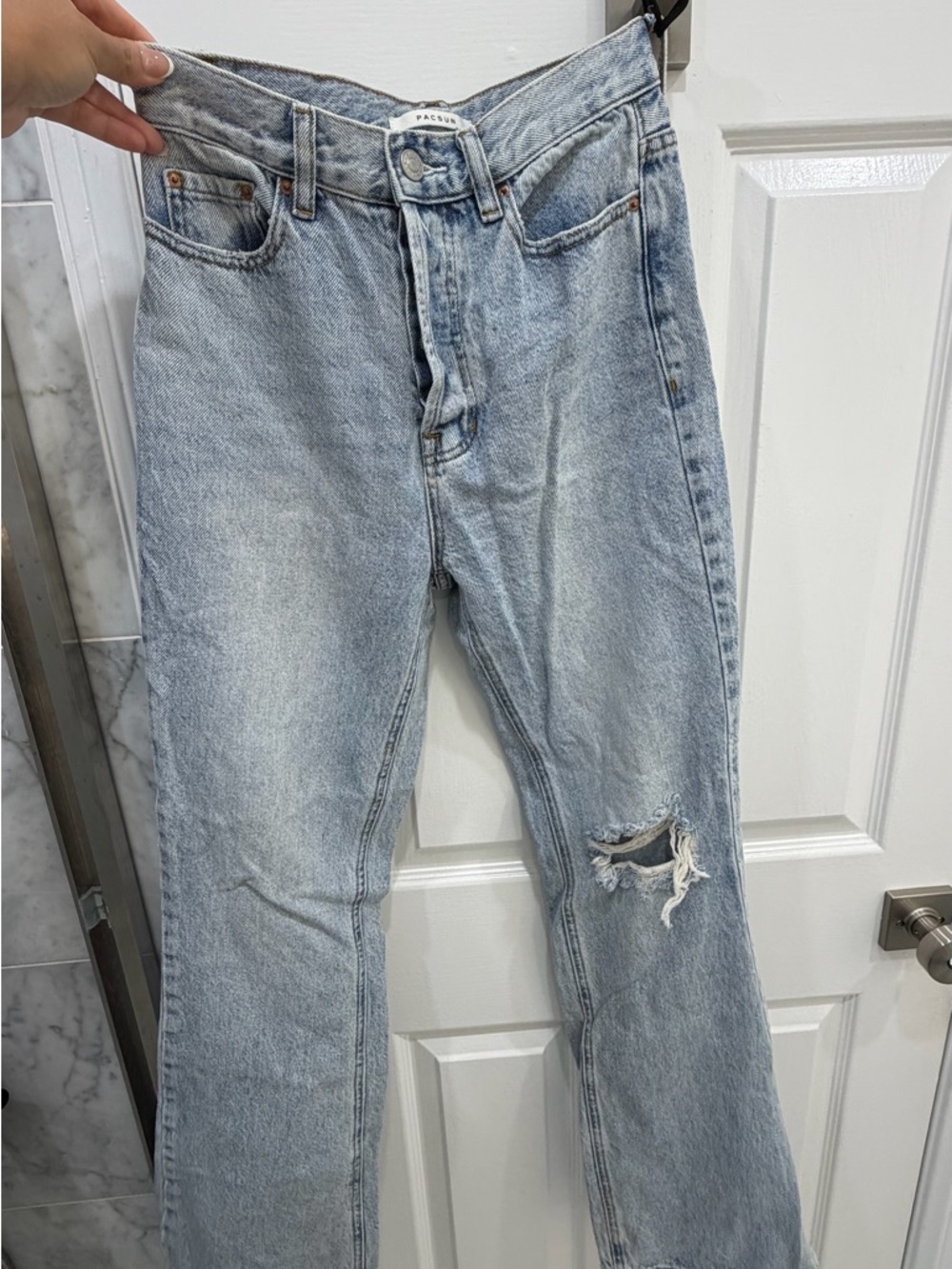 PacSun Light Blue Washed Denim Jeans